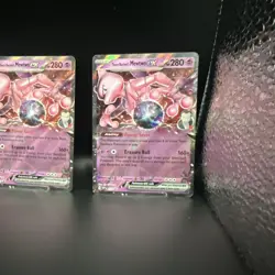Pokemon Mewtwo EX & Team Rocket's Mewtwo EX Foil Lot (4 Cards) TCG - Image 5