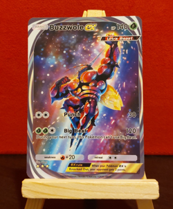 Buzzwole Pokemon Pocket 'CUSTOM' Card Full Art Non Holo FAN Made - Image 1
