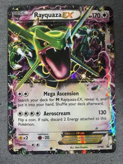 Pokemon TCG Rayquaza EX XY66 Jumbo Promo Card 2015 - Image 1