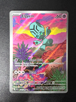 Elgyem 120/086 Pokemon TCG Black Bolt Illustration Rare Card - English - NM/M - Image 1