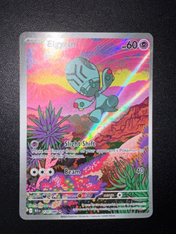 Elgyem 120/086 Pokemon TCG Black Bolt Illustration Rare Card - English - NM/M - Image 2