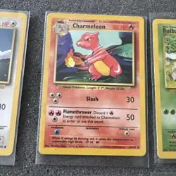 Old Pokemon Card Lot (8 Cards) Vintage Cards From Base Set - Image 3
