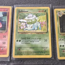 Old Pokemon Card Lot (8 Cards) Vintage Cards From Base Set - Image 4