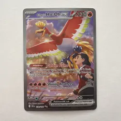 Pokemon Ho-Oh ex 230/198 Trading Card Scarlet & Violet - Image 1