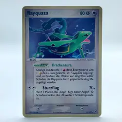 Pokemon TCG Karte - Rayquaza, Deutsch 22/107 Ex Deoxys - Holo Rare EXC+ - Image 1