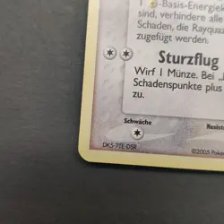 Pokemon TCG Karte - Rayquaza, Deutsch 22/107 Ex Deoxys - Holo Rare EXC+ - Image 4