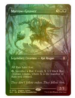 Marrow-Gnawer - Foil - Borderless Commander: Bloomburrow - Image 1