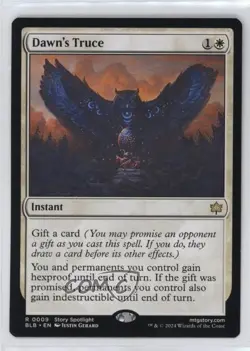 Dawn's Truce Magic: Bloomburrow BLB #0009 - Image 1
