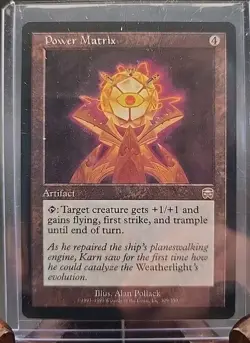 Power Matrix Mercadian Masques MTG Regular Lightly Played - Image 3