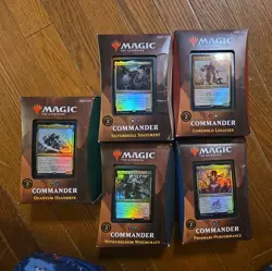 MTG Strixhaven School of Mages Commander Deck Set Of 5 - Factory Sealed - Image 1