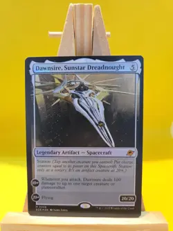 MTG Edge Of Eternities - Dawnsire, Sunstar Dreadnought - M0238 Foil - Mint - Image 1