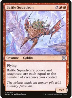 Battle Squadron (Foil) 118 MTG NM - Eternal Masters - Image 1
