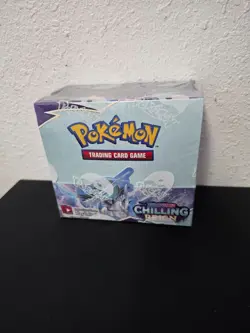 Chilling Reign Booster Box New Factory Sealed - Pokemon TCG Sword & Shield 820650818462 - Image 1