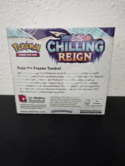 Chilling Reign Booster Box New Factory Sealed - Pokemon TCG Sword & Shield 820650818462 - Image 4