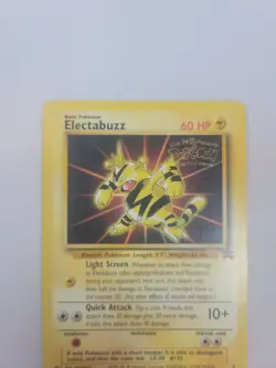 Pokemon WOTC Black Star Promo Card Electabuzz #2 Non Holo - Image 3