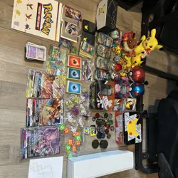 Massive Pokemon Lot Cards/figures/coin/plush/ect VINTAGE! - Image 1