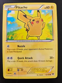 PIKACHU 42/146 C XY POKEMON LP - Image 1