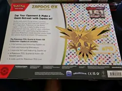 Pokemon TCG Scarlet & Violet 151 Zapdos Ex Collection | BRAND NEW SEALED - Image 2