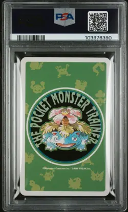 1996 POKEMON GREEN VERSION PLAYING CARDS 8 OF HEARTS #050 DIGLETT PSA 9 - Image 2