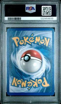 2002 POKEMON EXPEDITION #133 TAUROS-REVERSE FOIL PSA 8 - Image 2