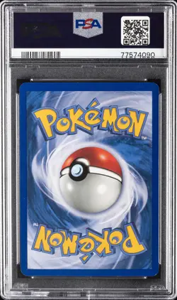 2002 POKEMON EXPEDITION #133 TAUROS-REVERSE FOIL PSA 8 - Image 2