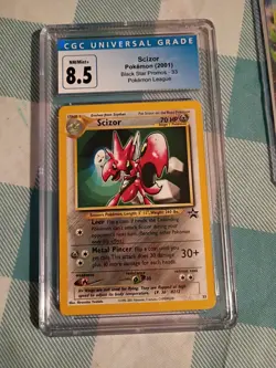 1999 Pokemon Wizards Black Star Promos Scizor #33 - Image 1