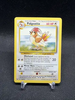 Pokemon TCG - Pidgeotto 22/102 - Rare Unlimited Base Set Unlimited - Image 1