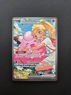 Lillie's Clefairy EX 280/217 SIR Pokemon Card Near Mint Pack Fresh - Image 1