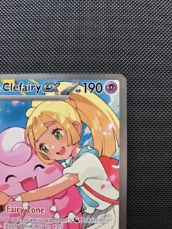 Lillie's Clefairy EX 280/217 SIR Pokemon Card Near Mint Pack Fresh - Image 3