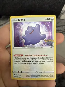 Ditto 053/078 Pokemon GO Holo Nm - Image 1
