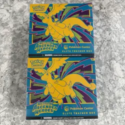 2x Pokemon Ascended Heroes Pokemon Center PC Exclusive ETB - New Sealed. - Image 1
