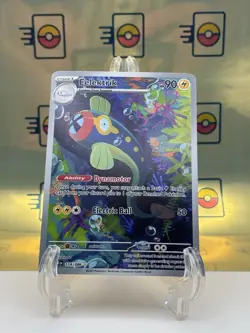 Pokemon TCG Eelektrik IR 114/086 SV Black Bolt English NM Condition - Image 1