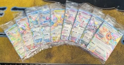 Pokemon SEALED Set of 9 Prismatic Evolutions Surprise Box Eeveelutions Promos!! - Image 1