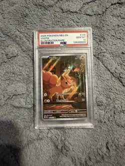 Pokemon TCG Vulpix Illustration Rare Holo PSA 10 138/132 Me01: Mega Evolution - Image 1