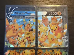 Pikachu V-union Promo 109/S-P - 112/S-P Combination Set - Pokemon - Image 4