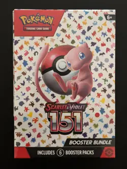 Pokemon TCG 151 Scarlet & Violet Booster Bundle 6 Packs New Factory Sealed - Image 2