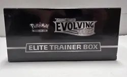 *Sealed Evolving Skies Elite Trainer Box Vaporeon SWSH07* Pokemon -Kid Icarus- - Image 2