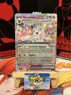 Carte Pokemon Nymphali Ex 086/191 EV8 SSP Etincelles Deferlantes FR NEUF - Image 1