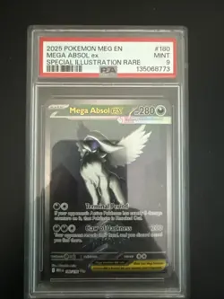 Pokemon TCG Mega Absol EX Sir 180/132 Mega Evolution English - Image 1