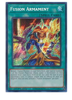 Fusion Armament - MP24-EN105 - Prismatic Secret Rare YuGiOh - Image 1