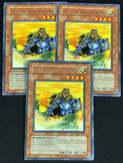 YUGIOH FREED THE BRAVE WANDERER CP04-EN007 RARE X3(LP) - Image 1