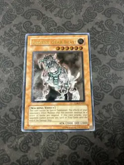 Yugioh Ancient Gear Beast TLM-EN007 Ultimate Rare - Image 1