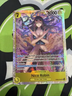 2026 One Piece TCG Nico Robin ENGLISH EB03-055 HEROINES SR - Image 1