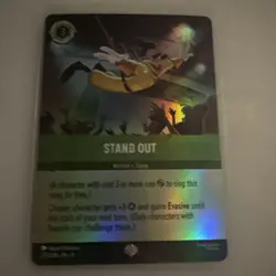Stand Out (Epic) Foil 213/204 Fabled - Lorcana Disney TCG - Image 1