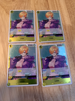 Lilith X4 Playset OP13-113 Carrying On His Will Foil LP One Piece Card Game - Image 1
