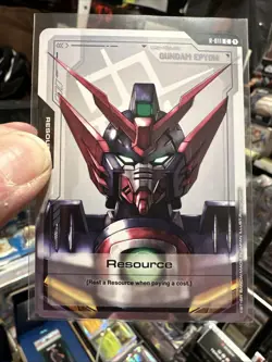 Dual Impact Resource GD02 R-011 Gundam Epyon Gundam TCG Card Game - Image 1