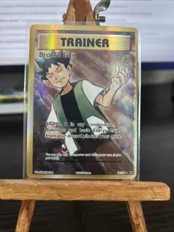 Brock's Grit 107/108 XY Evolutions Full Art Holo Rare Trainer Card - Image 1