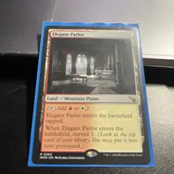 Elegant Parlor Land Card Magic the Gathering Murders at Karlov Manor NM - Image 1