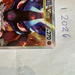 Pokemon Lucario VSTAR SWSH291 Full Art Promo Holo Sword & Shield Card - Image 5