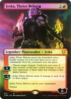 Jeska, Thrice Reborn *Foil Borderless* - CMR-BF - NM - Magic The Gathering - MTG - Image 1